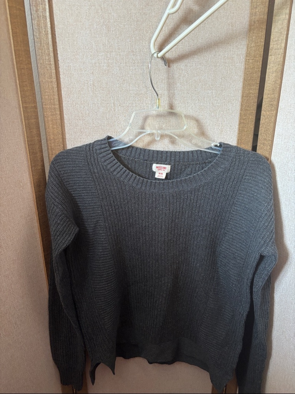 Mossimo Supply Co. Ribbed Crewneck Sweater Medium